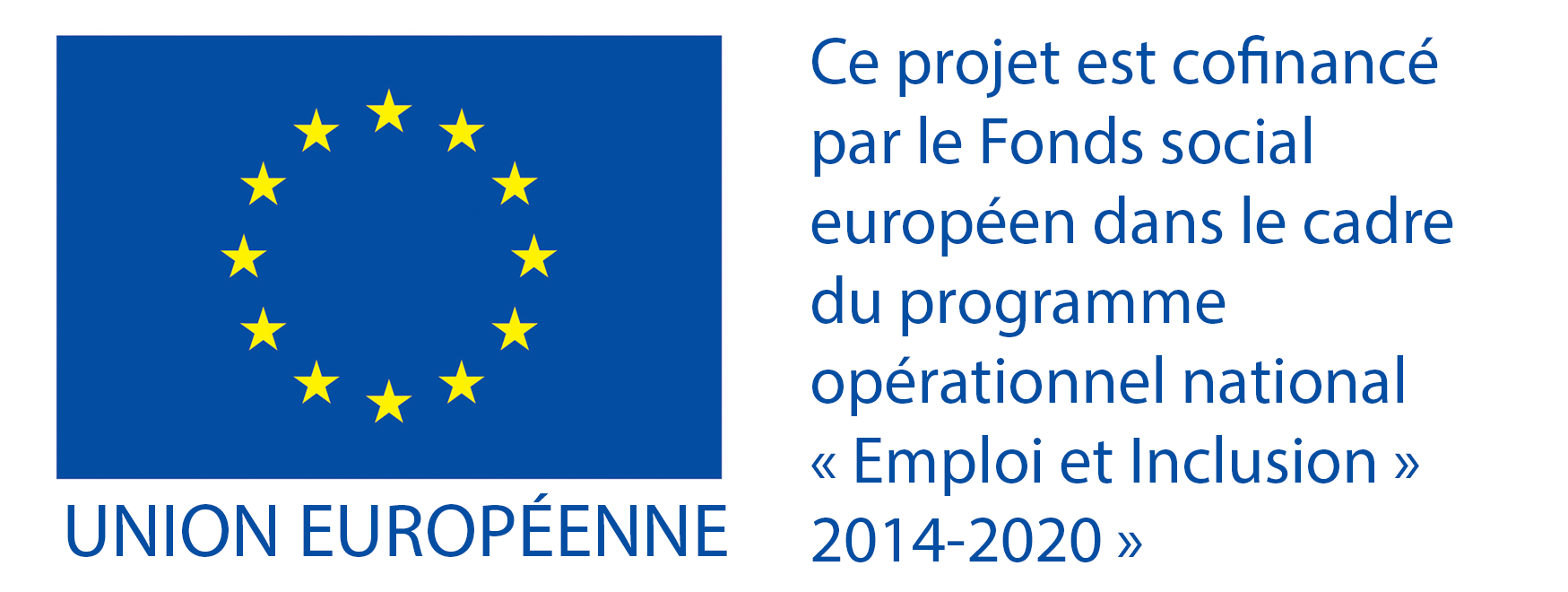 Logo du Fonds Sociale Européen de l'Union Européenne